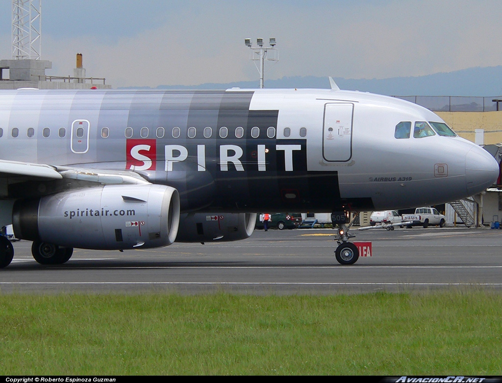 N505NK - Airbus A319-132 - Spirit Airlines