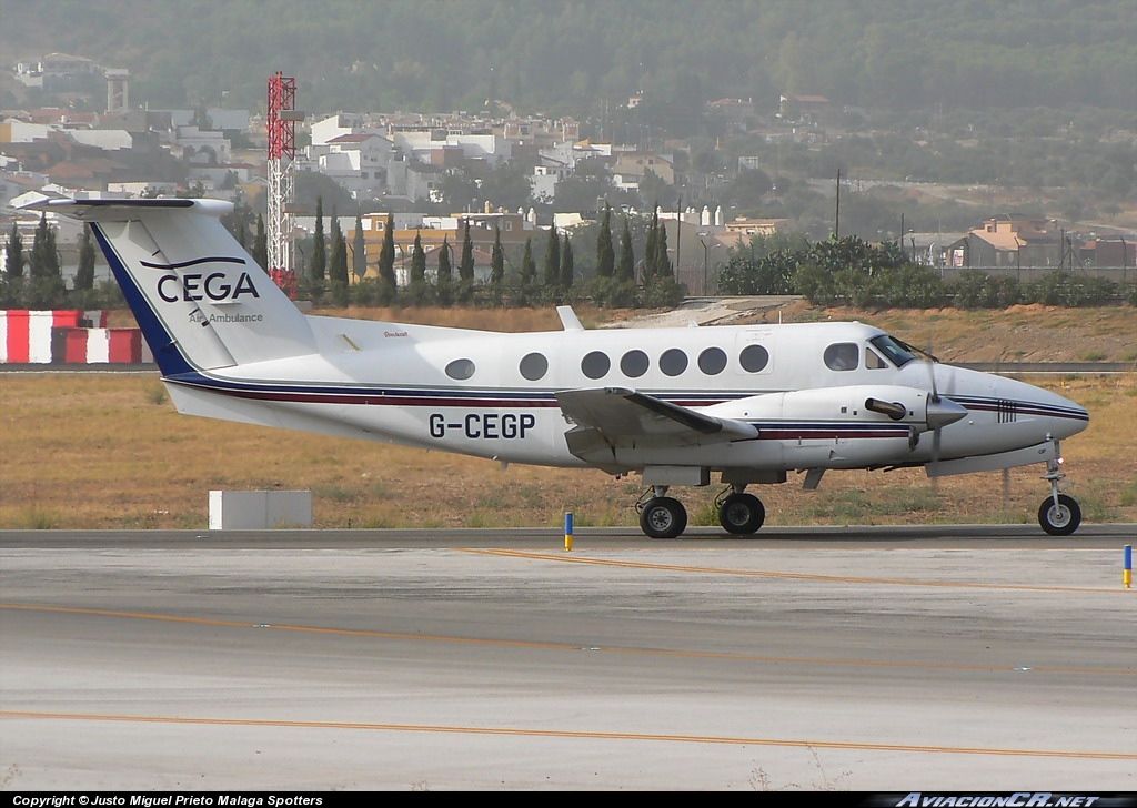 G-CEGP - Beechcraft Super King Air 200 - Cega Aviation