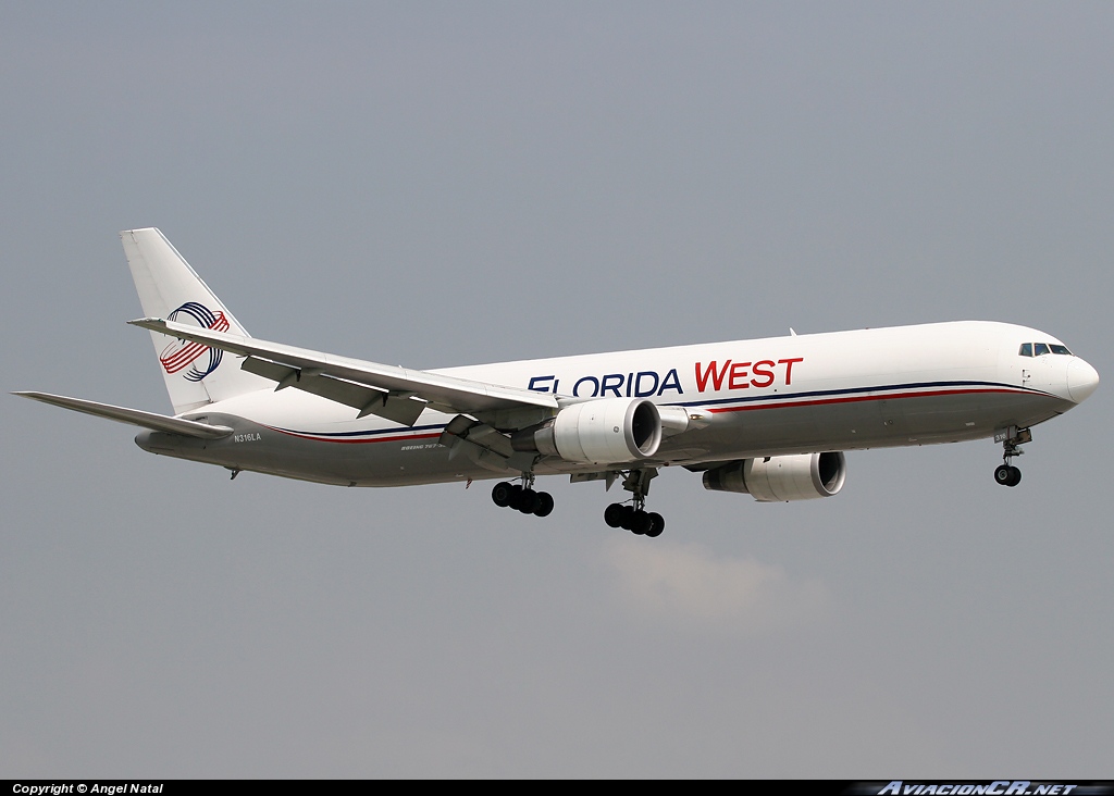 N316LA - Boeing 767-316F/ER - Florida West