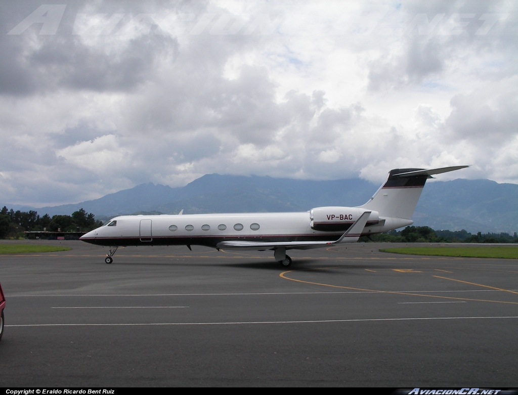 VP-BAC - Gulfstream V - Privado