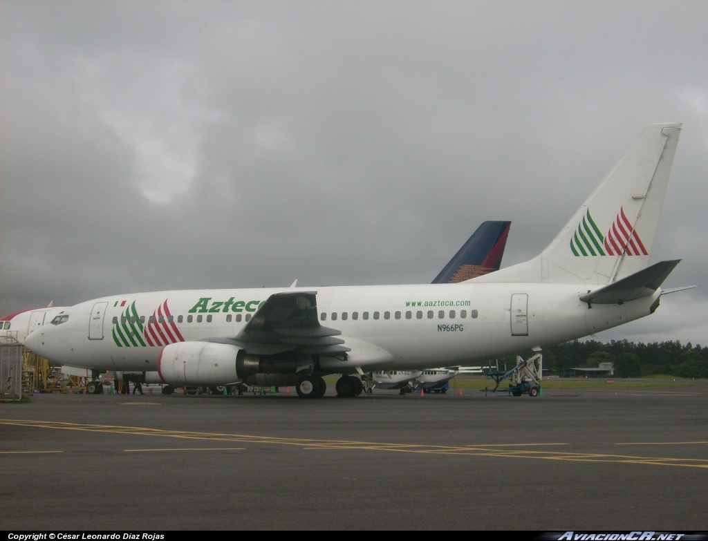 N966PG - Boeing 737-76N - Lineas Aereas Azteca