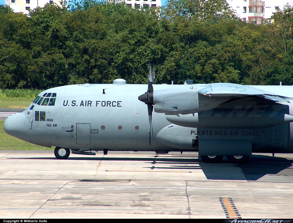 21858 - Lockheed C-130H Hercules (L-382) - USFA- Puerto Rico Air National Guard