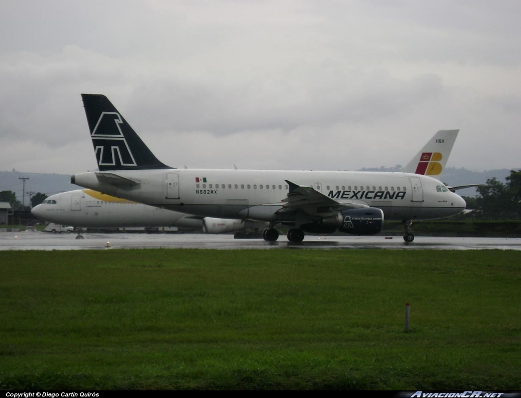 N882MX - Airbus A319-112 - Mexicana