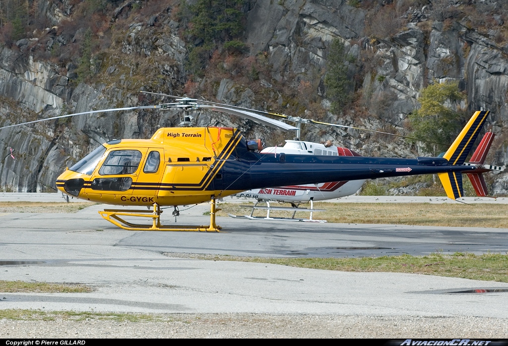 C-GYGK - Aerospatiale AS 350BA Ecureuil - High Terrain Helicopters Ltd