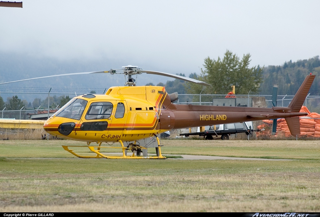 C-FJHH - Aerospatiale AS 350B-2 Ecureuil - Highland Helicopters Ltd