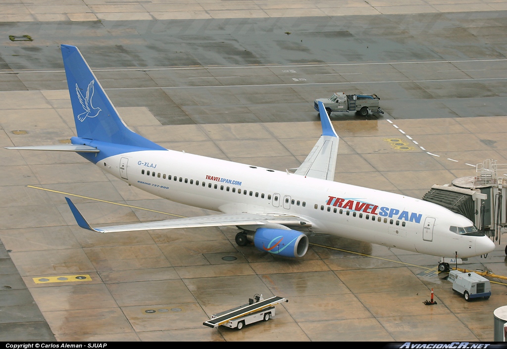 G-XLAJ - Boeing 737-800 - Travel Span (Exel Airways)