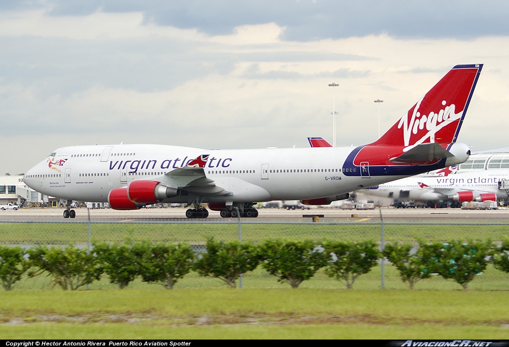 G-VROM - Boeing 747-443 - Virgin Atlantic