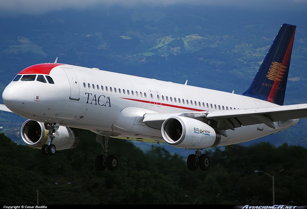 N486TA - Airbus A320-233 - TACA