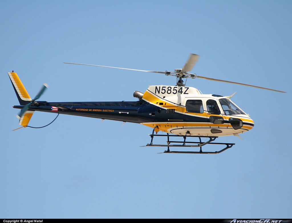 N5854Z - Eurocopter AS-350 - Autoridad de Energia Electrica