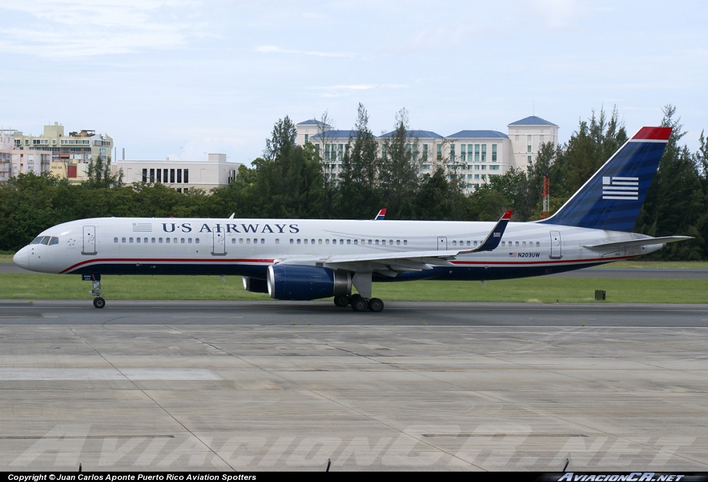 N203UW - Boeing 757-236/ET - US Airways