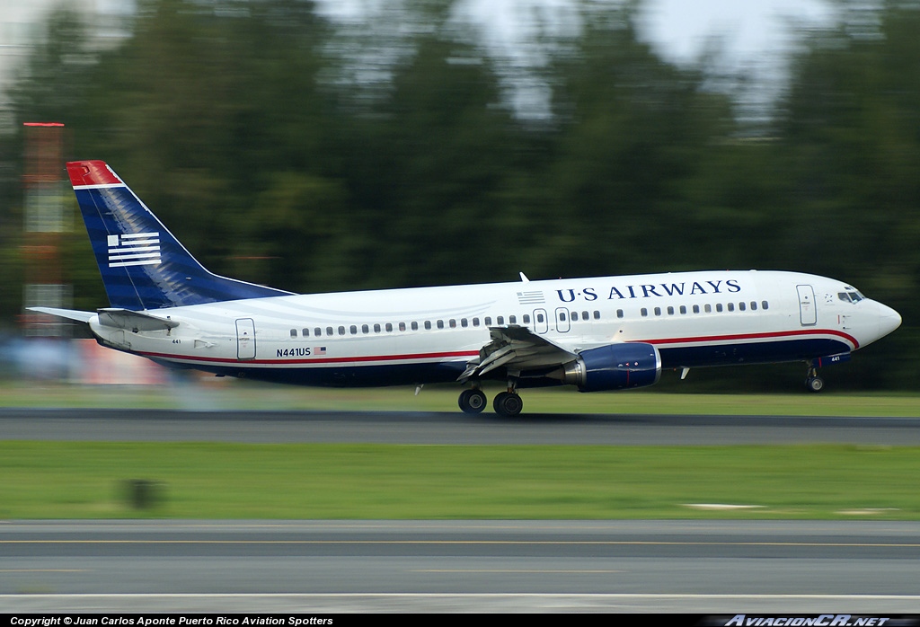 N203UW - Boeing 737-400 - US Airways
