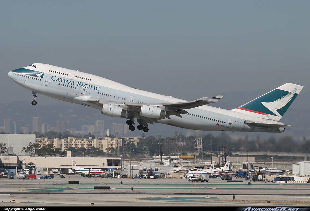 B-HOX - Boeing 747-467 - Cathay Pacific