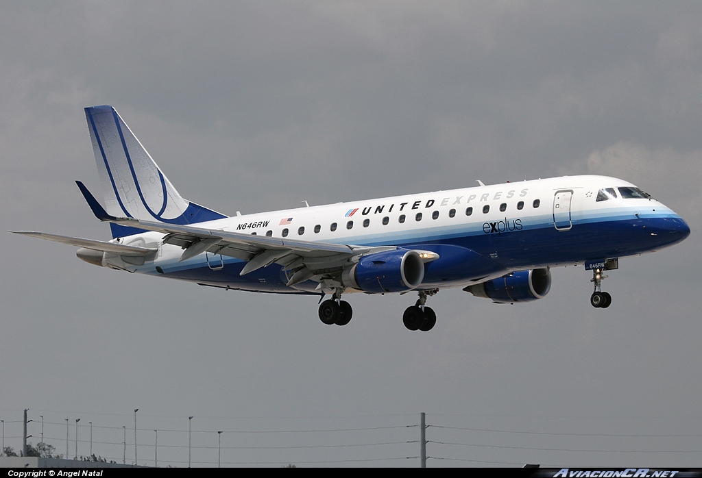 N646RW - Embraer ERJ-170-100SE - United Airlines Express