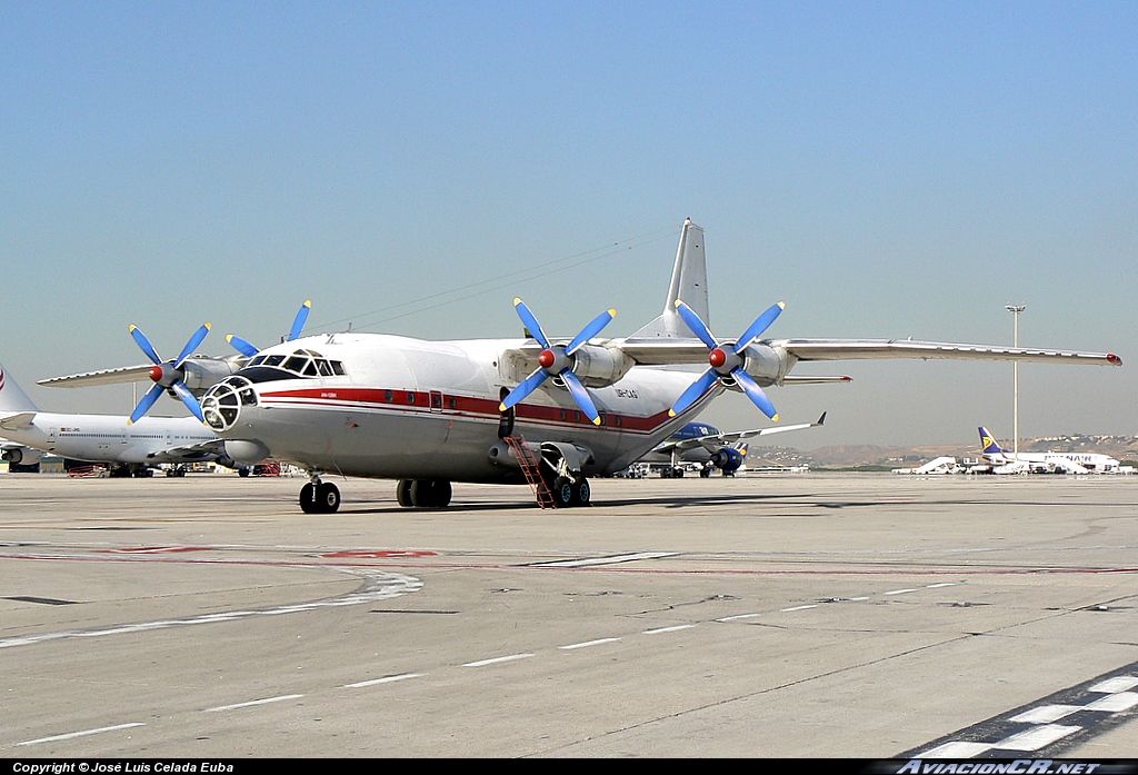 UR-CAG - Antonov An-12BK - Meridian Aviation Services