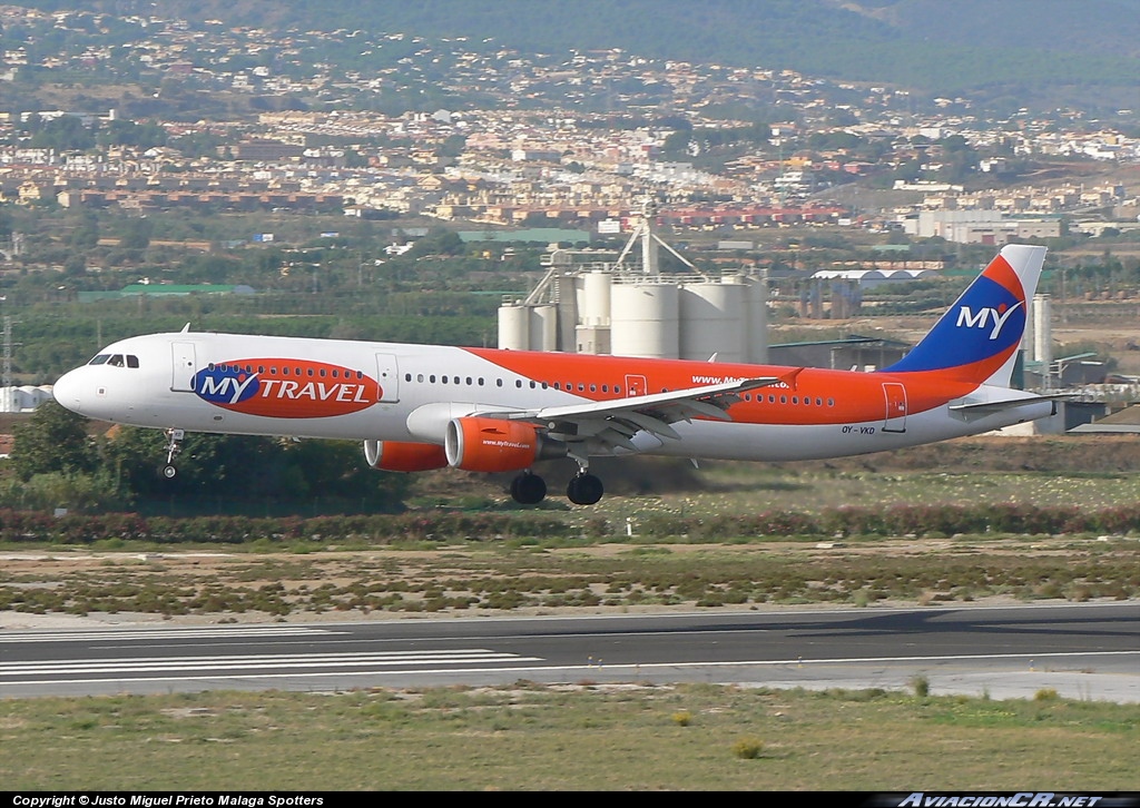 OY-VKD - Airbus A321-211 - My Travel Airways