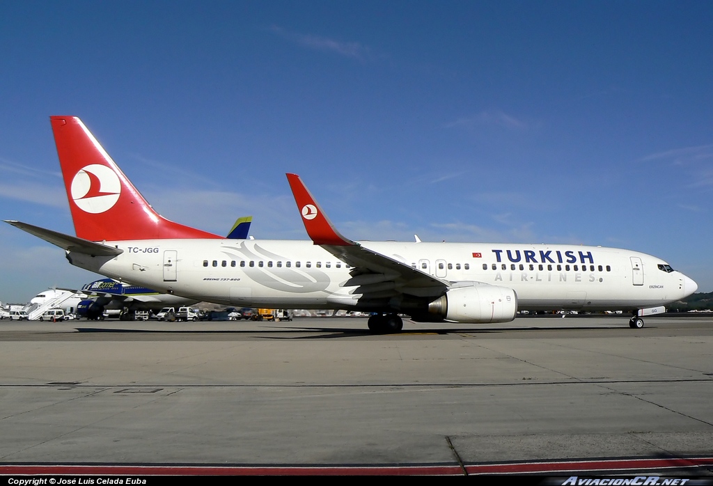 TC-JGG - Boeing 737-8F2 - Turkish Airlines
