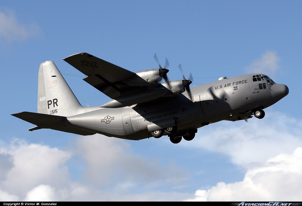 64-0515 - Lockheed C-130E Hercules - USAF - United States Air Force - Fuerza Aerea de EE.UU