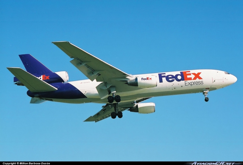 N373FE - Mcdonnell Douglas MD-10-10F - FedEx