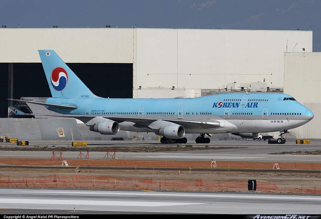 HL7491 - Boeing 747-4B5 - Korean Air