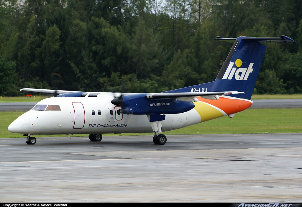 V2-LDU - De Havilland Canada DHC-8-100 Dash 8 - LIAT