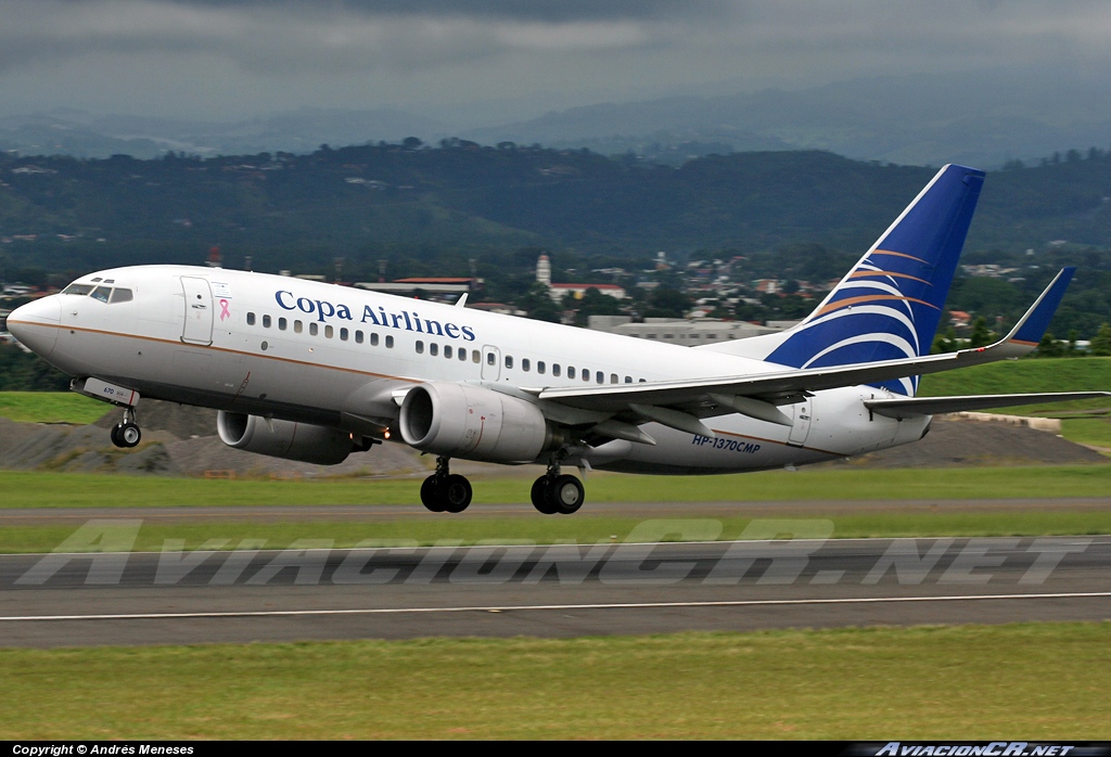HP-1370CMP - Boeing 737-71Q - Copa Airlines