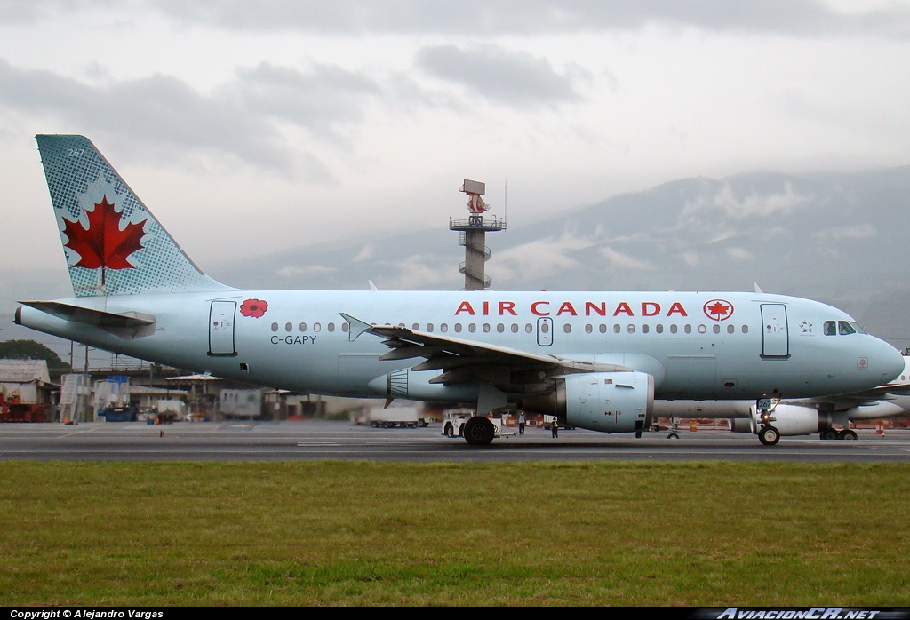 C-GAPY - Airbus A319-114 - Air Canada