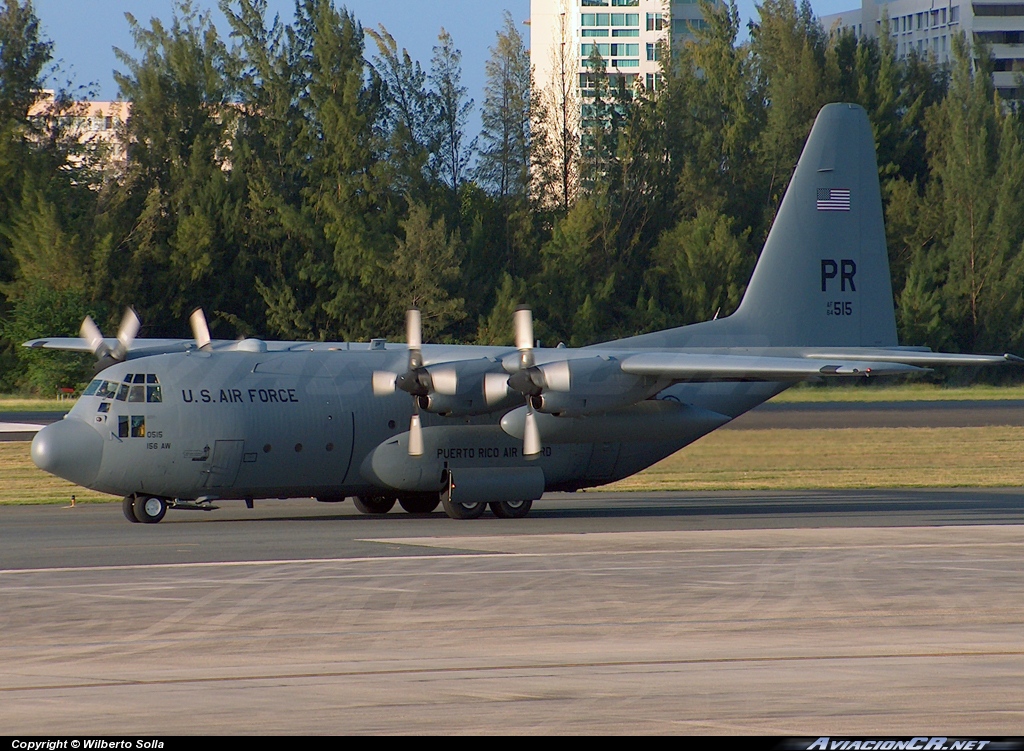 64515 - Lockheed C-130H Hercules (L-382) - USFA- Puerto Rico Air National Guard