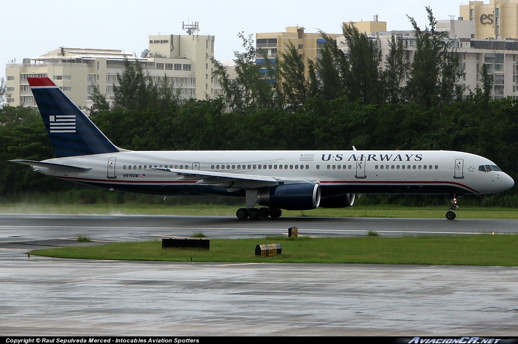 N919UW - Boeing 757-225 - US Airways