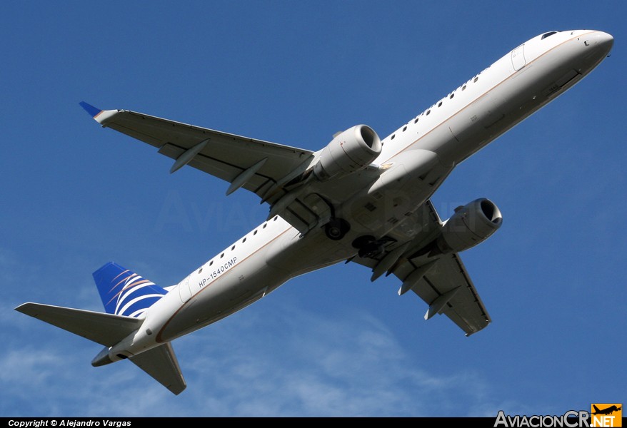 HP-1540CMP - Embraer 190-100IGW - Copa Airlines