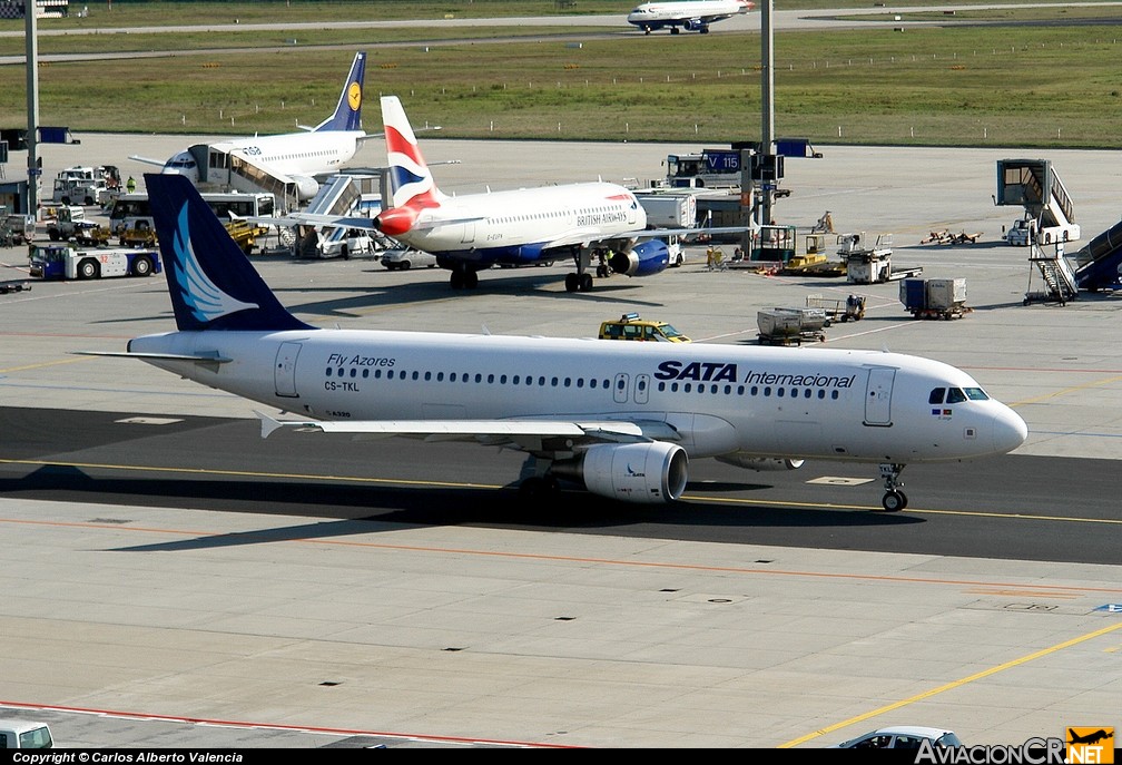 CS-TKL - Airbus A320-214 - SATA Internacional