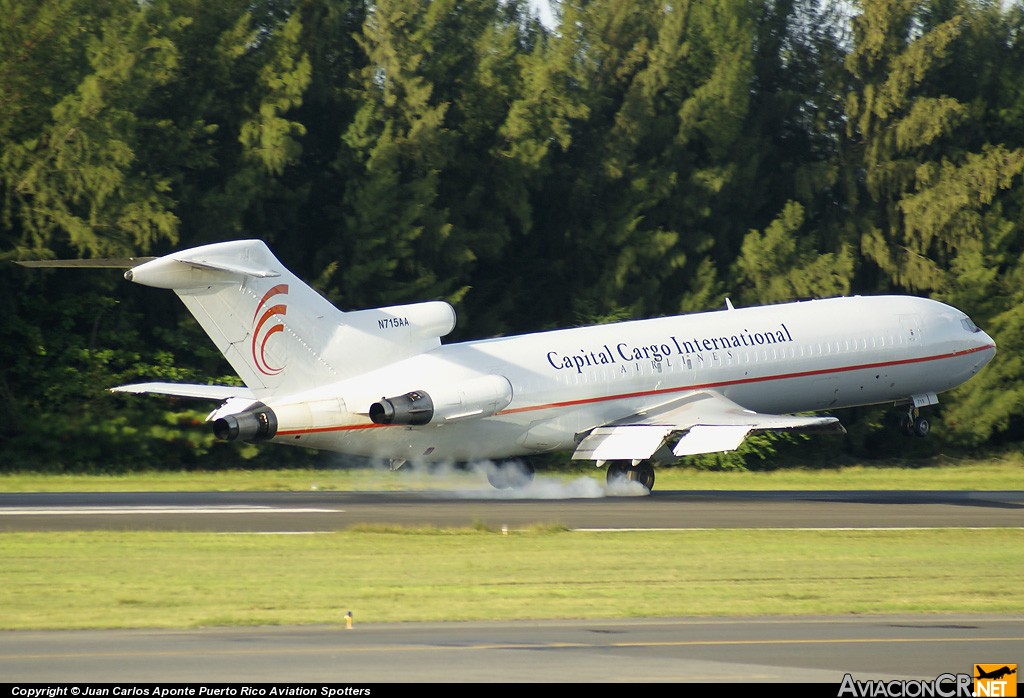 N715AA - Boeing 727-222(F) - Capital Cargo International Airlines