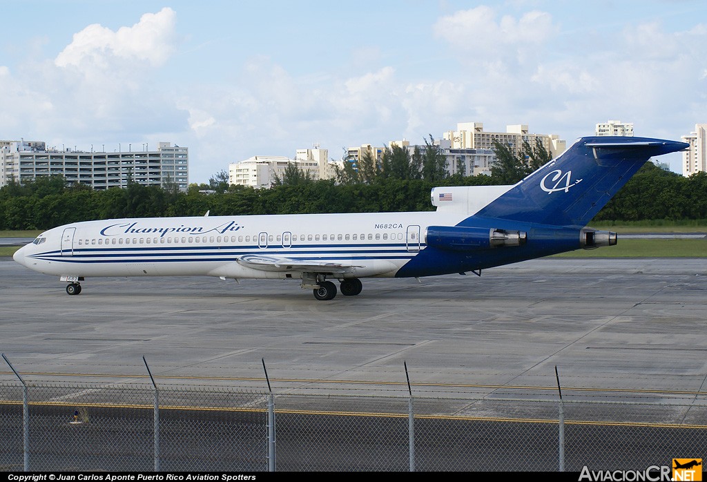 N682CA - Boeing 727-2S7/Adv - Champion Air