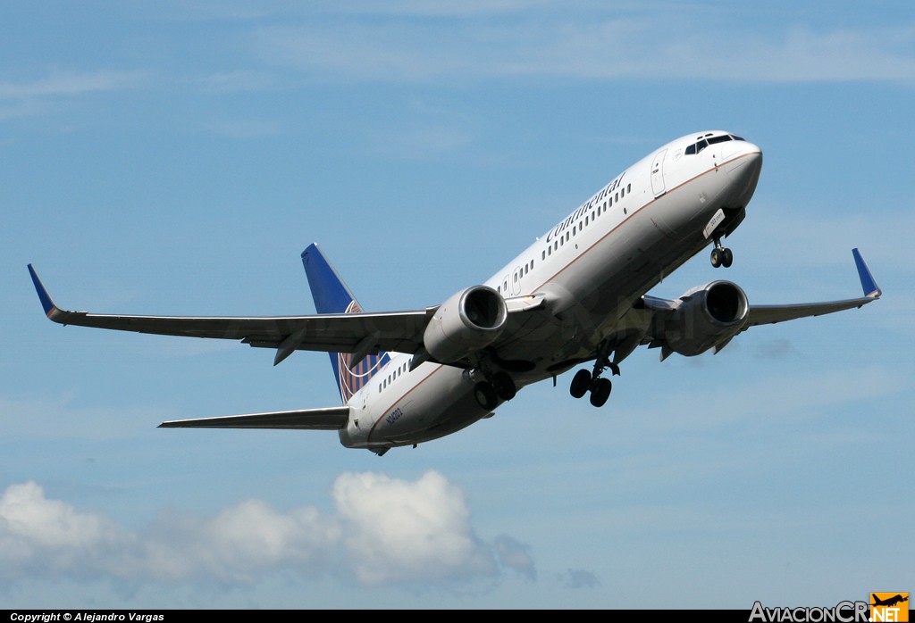 N24202 - Boeing 737-824 - Continental Airlines