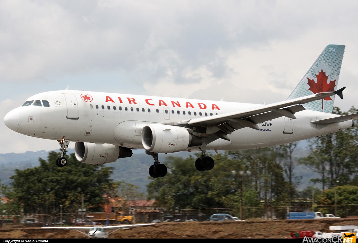 C-GJWF - Airbus A319-112 - Air Canada