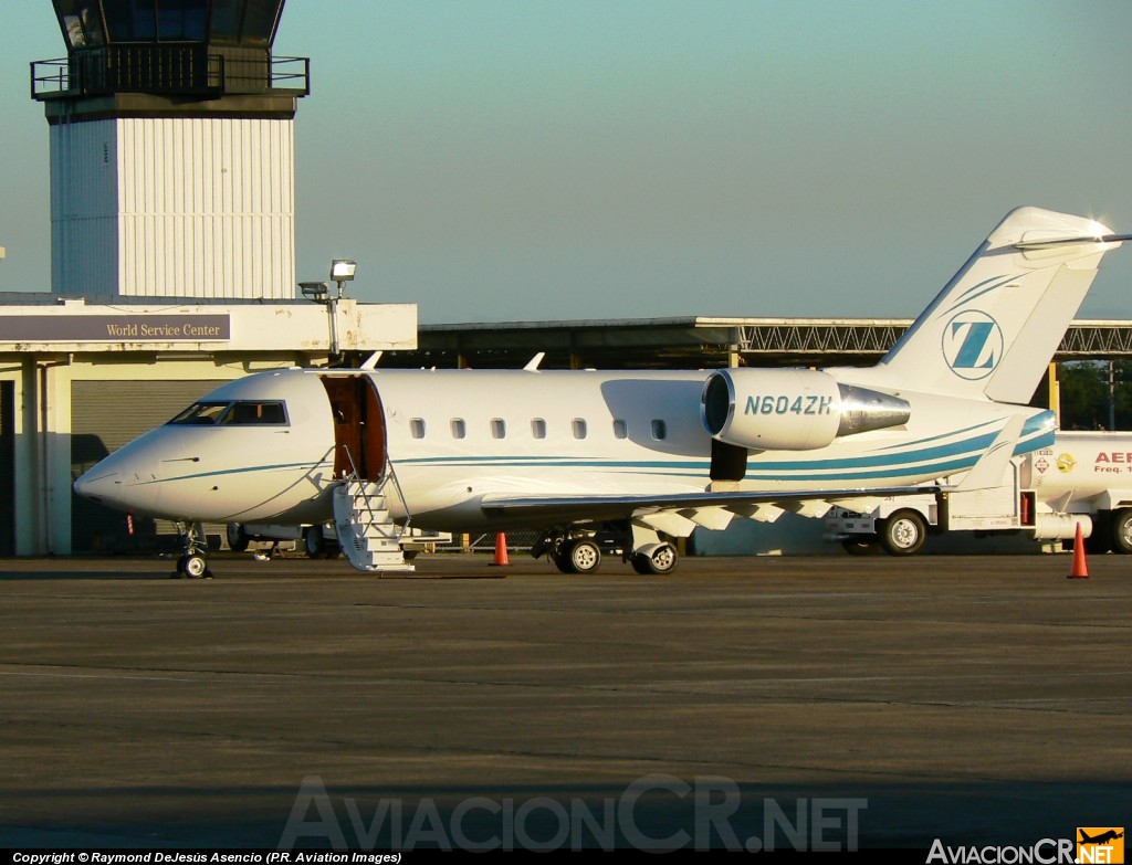 N604ZH - Canadair CL-600-2B16 Challenger 604 - Zimmer Inc.