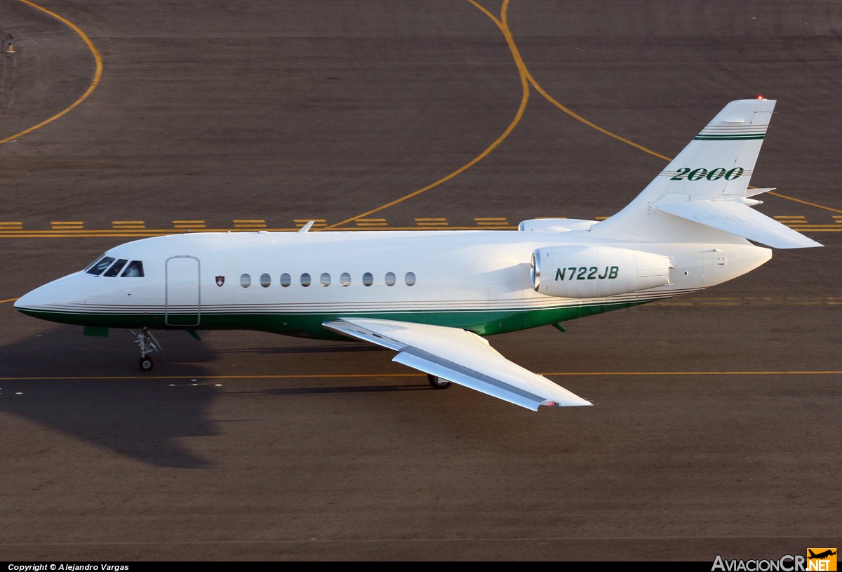 B722JB - Dassault Falcon 2000 - Privado