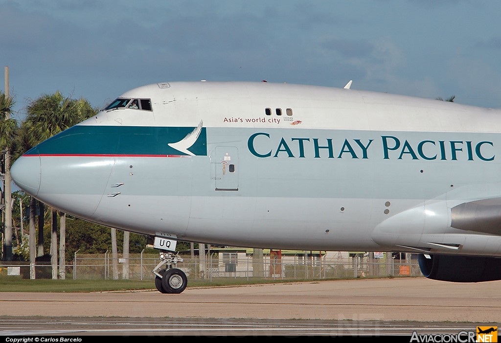 B-HUQ - Boeing 747-467F - Cathay Pacific Cargo