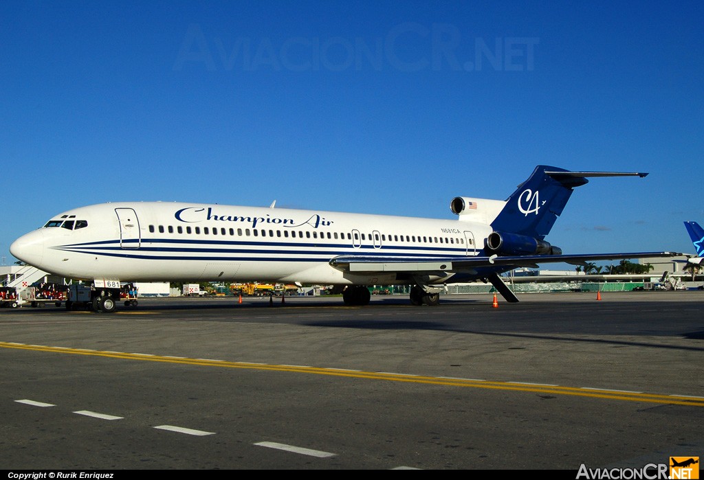 N681CA - Boeing 727-2S7/Adv - Champion Air