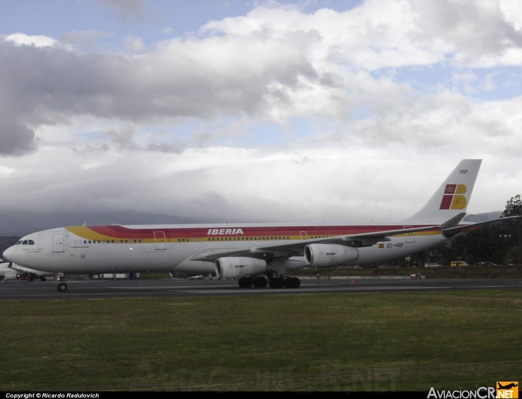 EC-HQF - Airbus A340-313X - Iberia