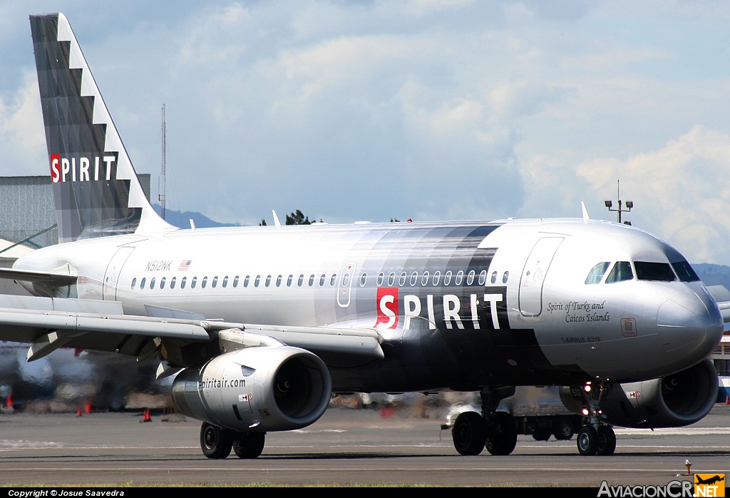 N512NK - Airbus A319-132 - Spirit Airlines