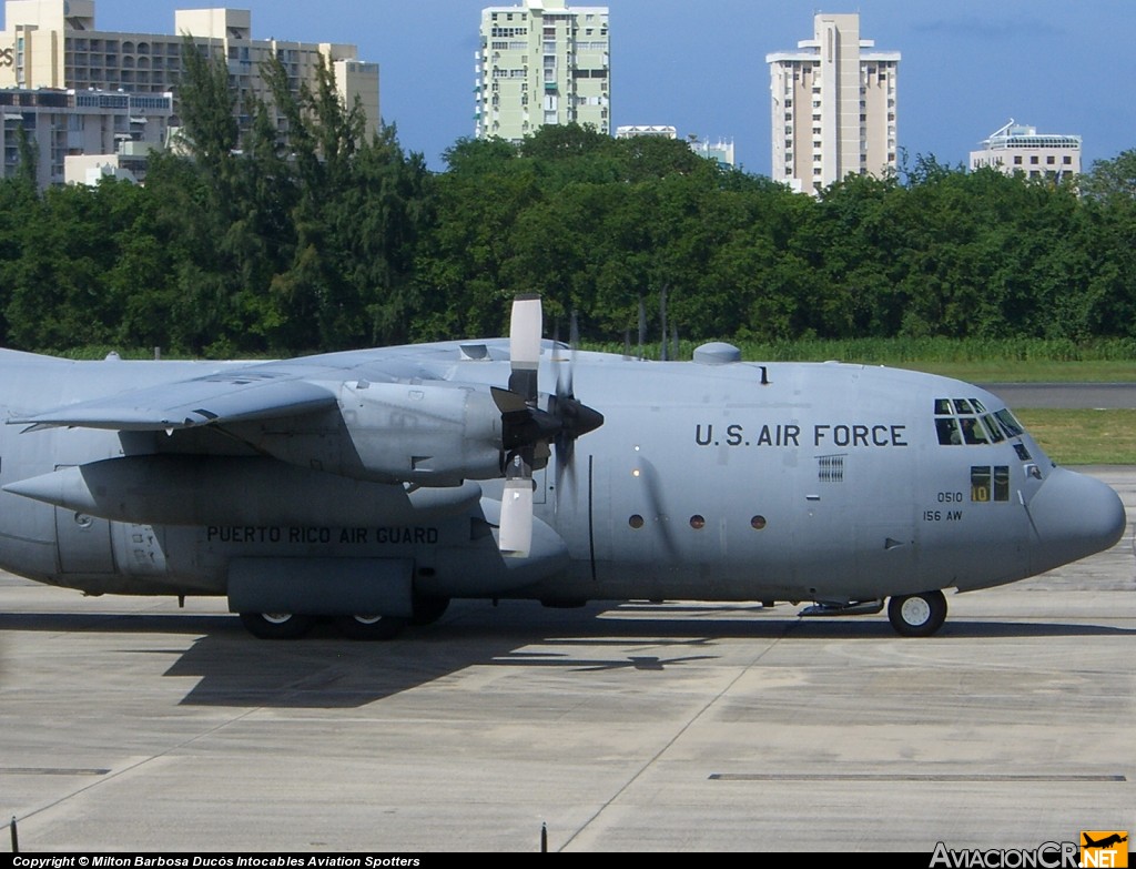 510 - Lockheed C-130E Hercules (L-382) - USA-National Guard