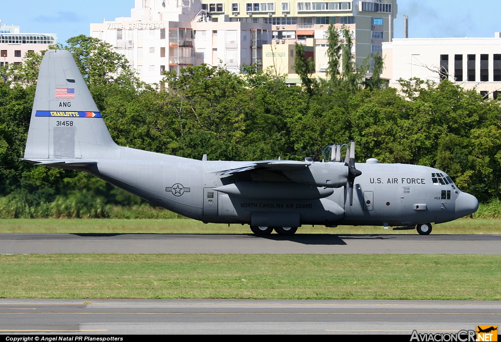 93-1458 - Lockheed C-130H Hercules (L-382) - USA-National Guard