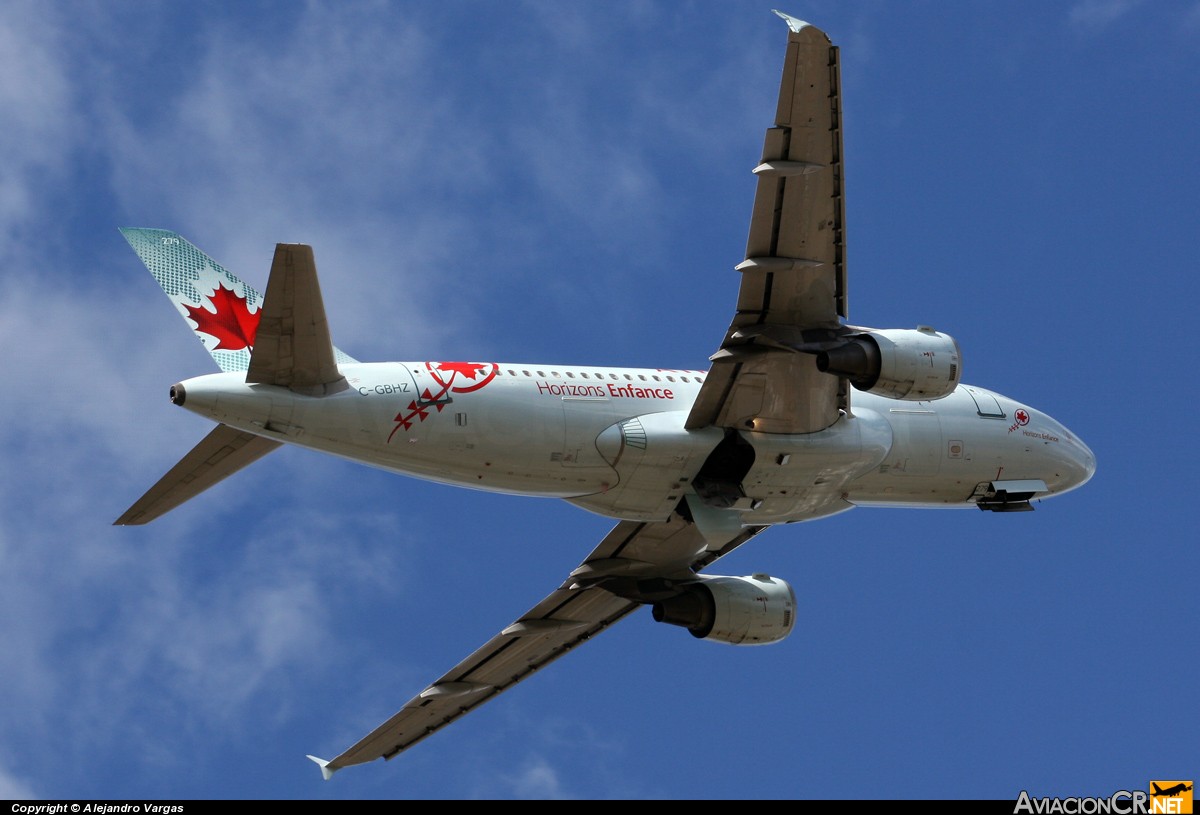 C-GBHZ - Airbus A319-114 - Air Canada