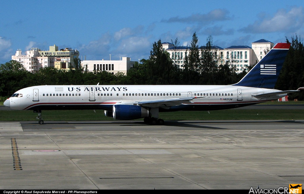 N921UW - Boeing 757-225 - US Airways