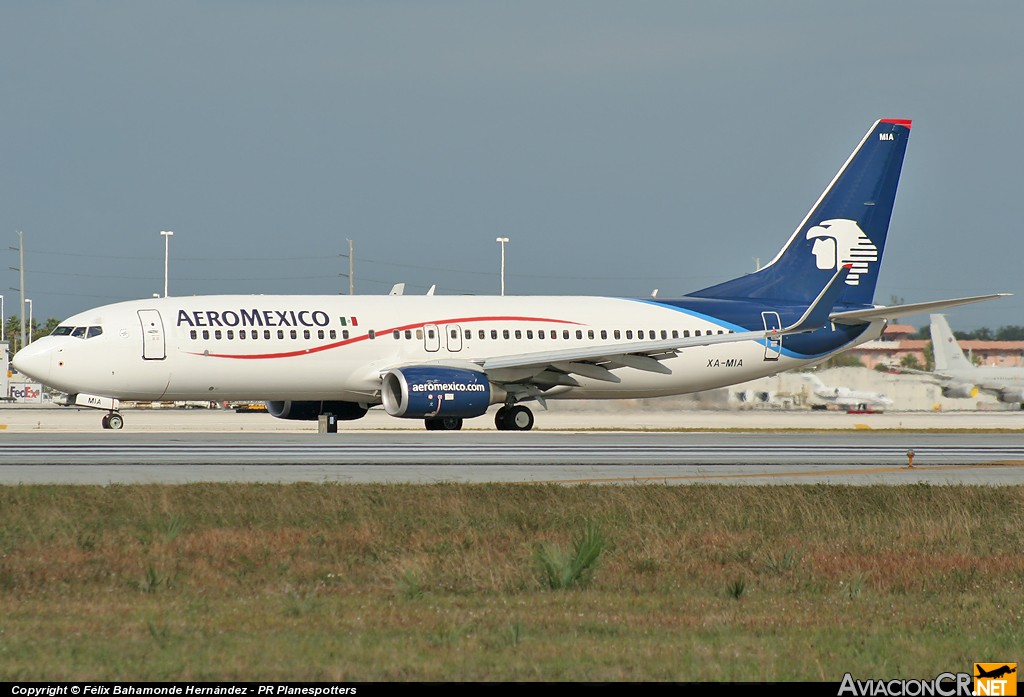 XA-MIA - Boeing 737-85D - Aeromexico