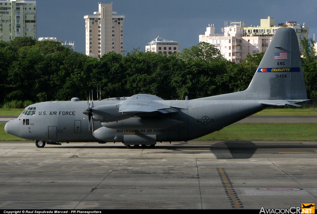 93-1458 - Lockheed C-130H Hercules (L-382) - USA-National Guard