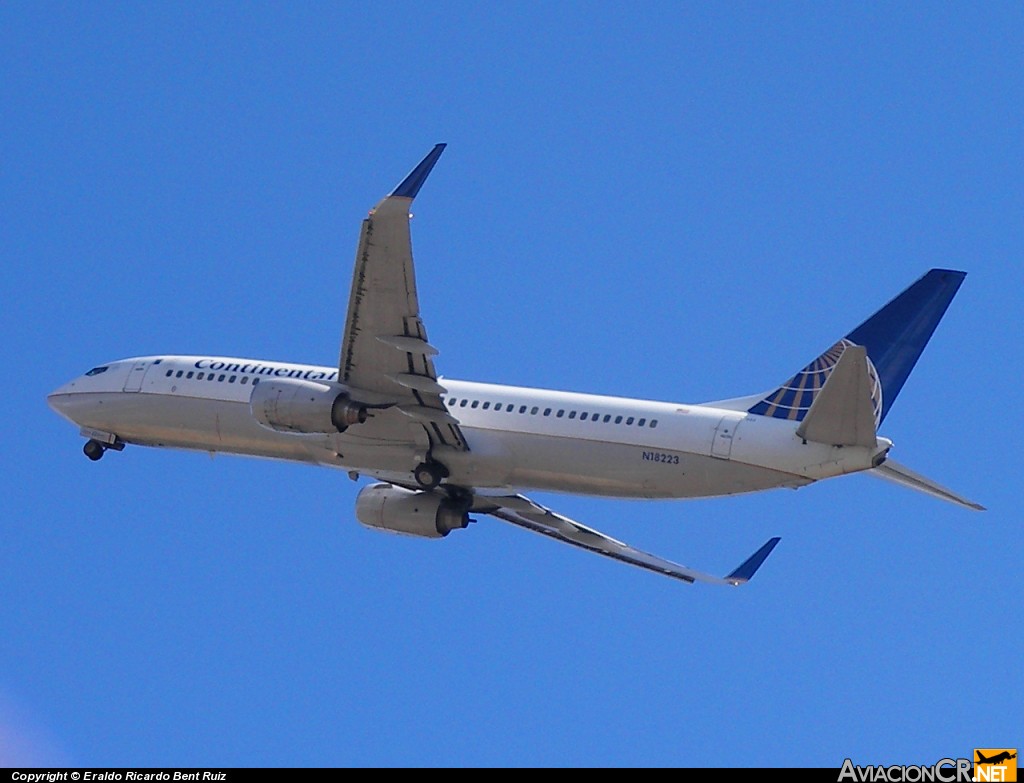 N18223 - Boeing 737-824 - Continental Airlines