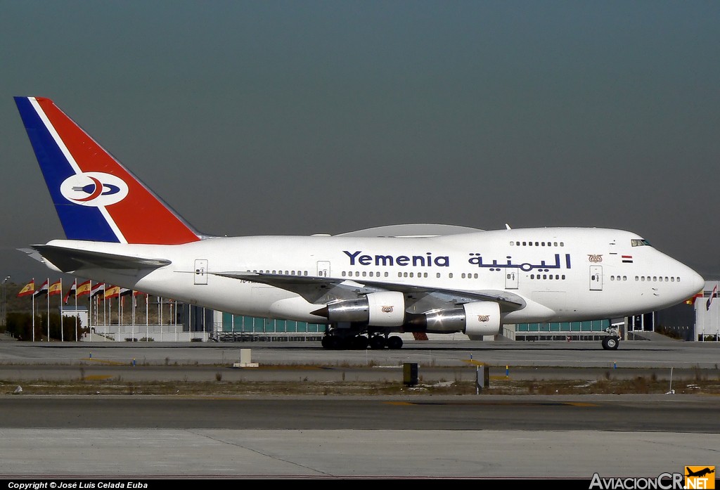 7O-YMN - Boeing 747SP-27 - Yemenia - Yemen Airways