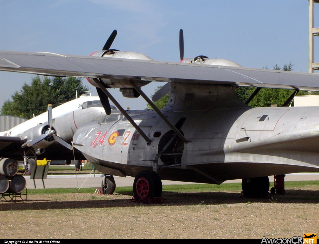 74-21 - Consolidated PBY-5A Catalina - Museo del Ejercito del Aire