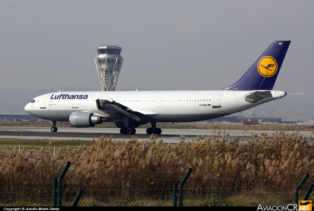 D-AIAU - Airbus A300B4-203 - Lufthansa